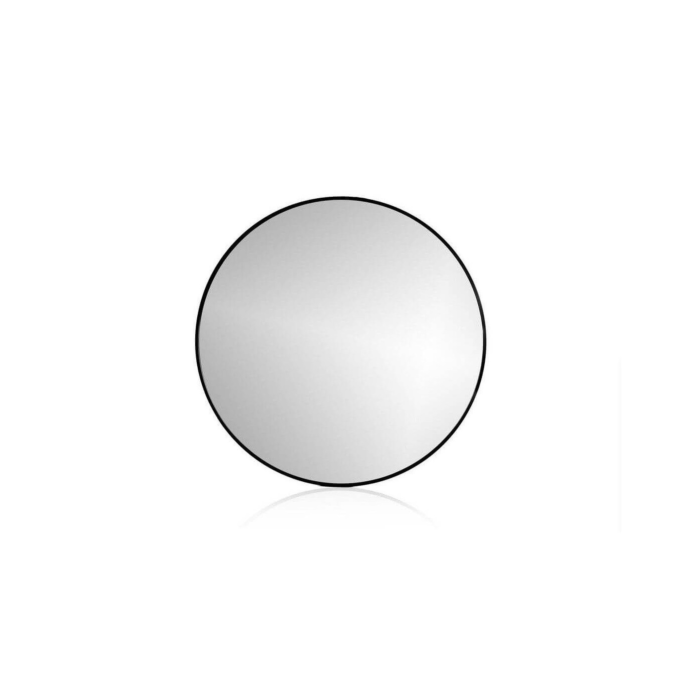 Lustro Okrągłe Leo 80 LED Neutralny Rama Czarny Mat Emporia Lustro Okrągłe Leo 80 LED Neutralny Rama Czarny Mat Emporia