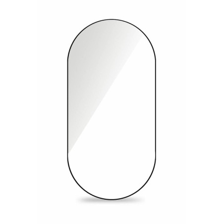 Lustro LED Owalne Virgo Czarny Mat 50x100 Emporia