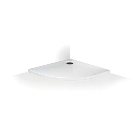 Brodzik Półokrągły Round 90x90x3 Kompozyt Mineralny Marmo Neo MANRO0900902E Roth