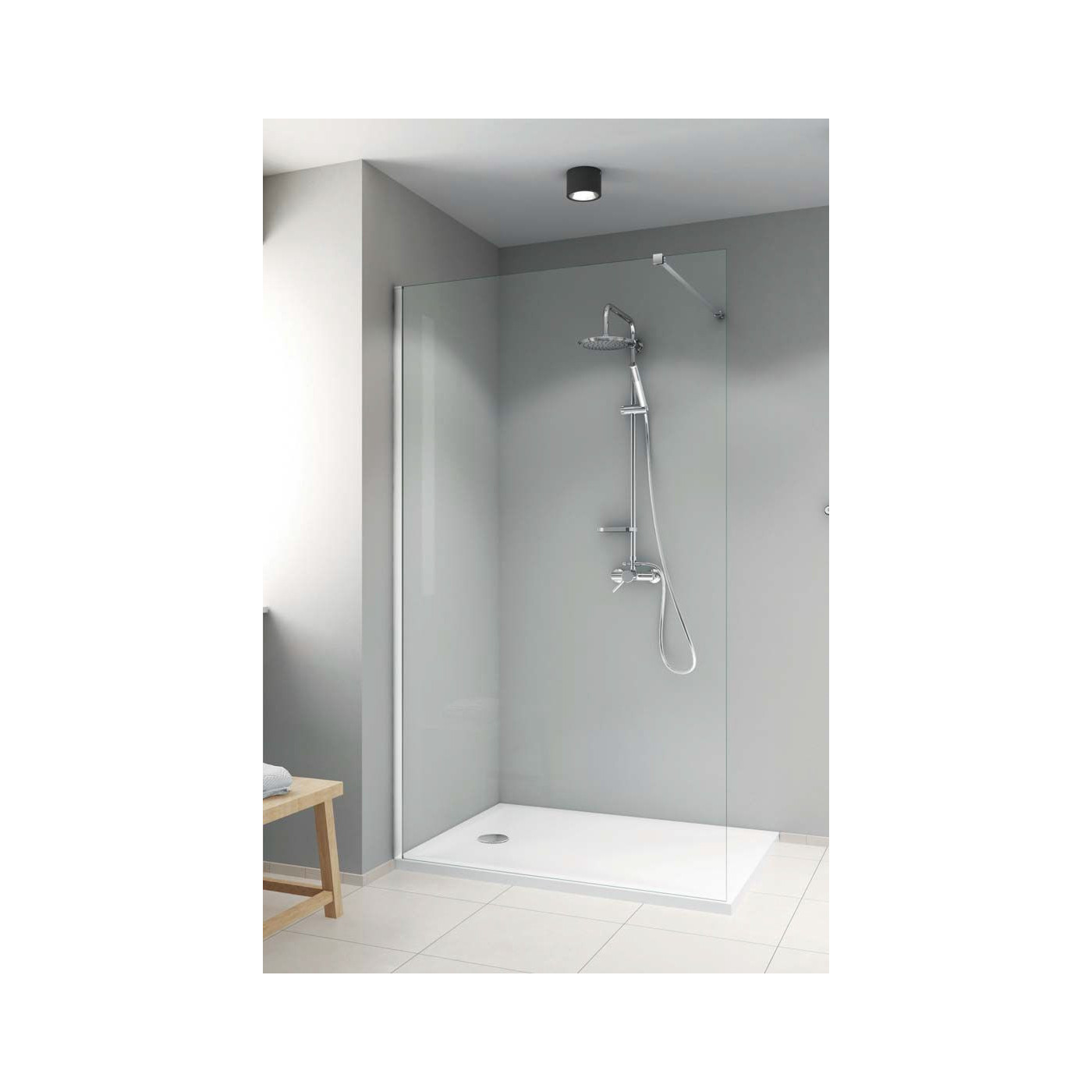 Kabina Walk-In 100cm Eco 400680 Roth Kabina Walk-In 100cm Eco 400680 Roth