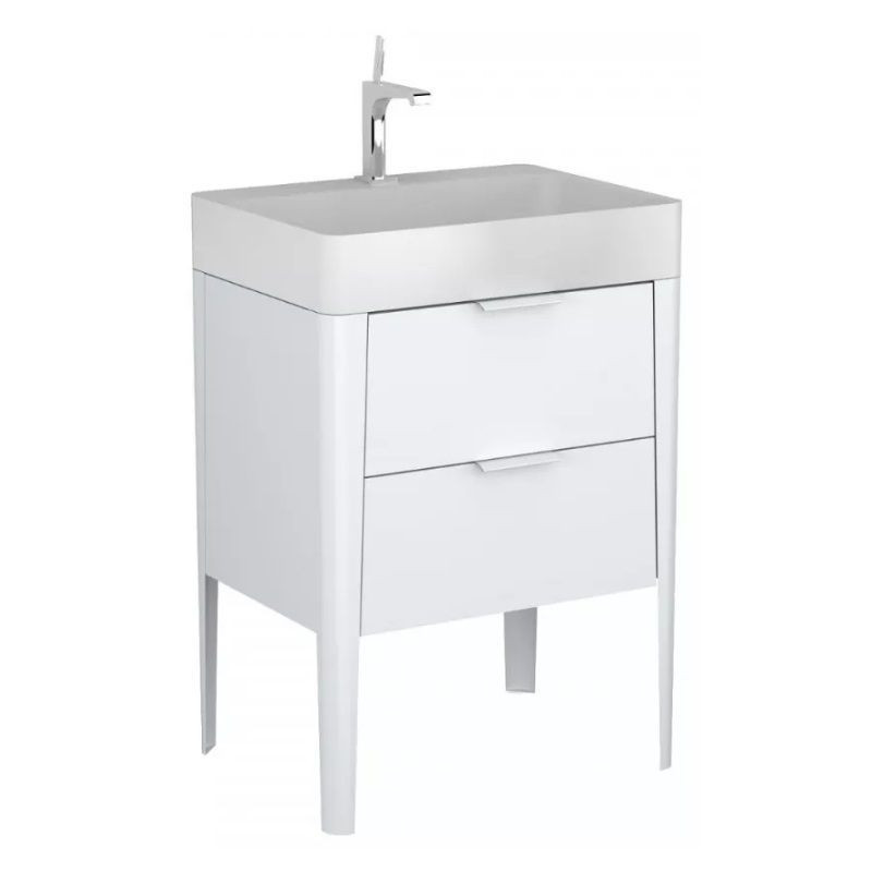 Szafka Podumywalkowa Vibe 60 cm Stojąca Biało-Szara 146-0001 Krofam Szafka Podumywalkowa Vibe 60 cm Stojąca Biało-Szara 146-0001 Krofam