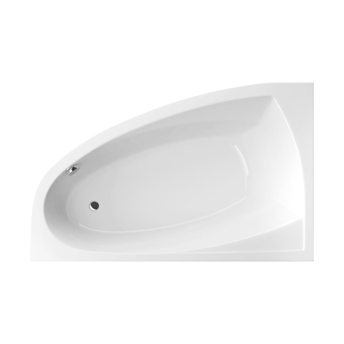 Wanna Narożna Lewa 150x95 cm Aquaria Comfort Biały Połysk WAEX.AQL15WH Excellent Wanna Narożna Lewa 150x95 cm Aquaria Comfort Biały Połysk WAEX.AQL15WH Excellent