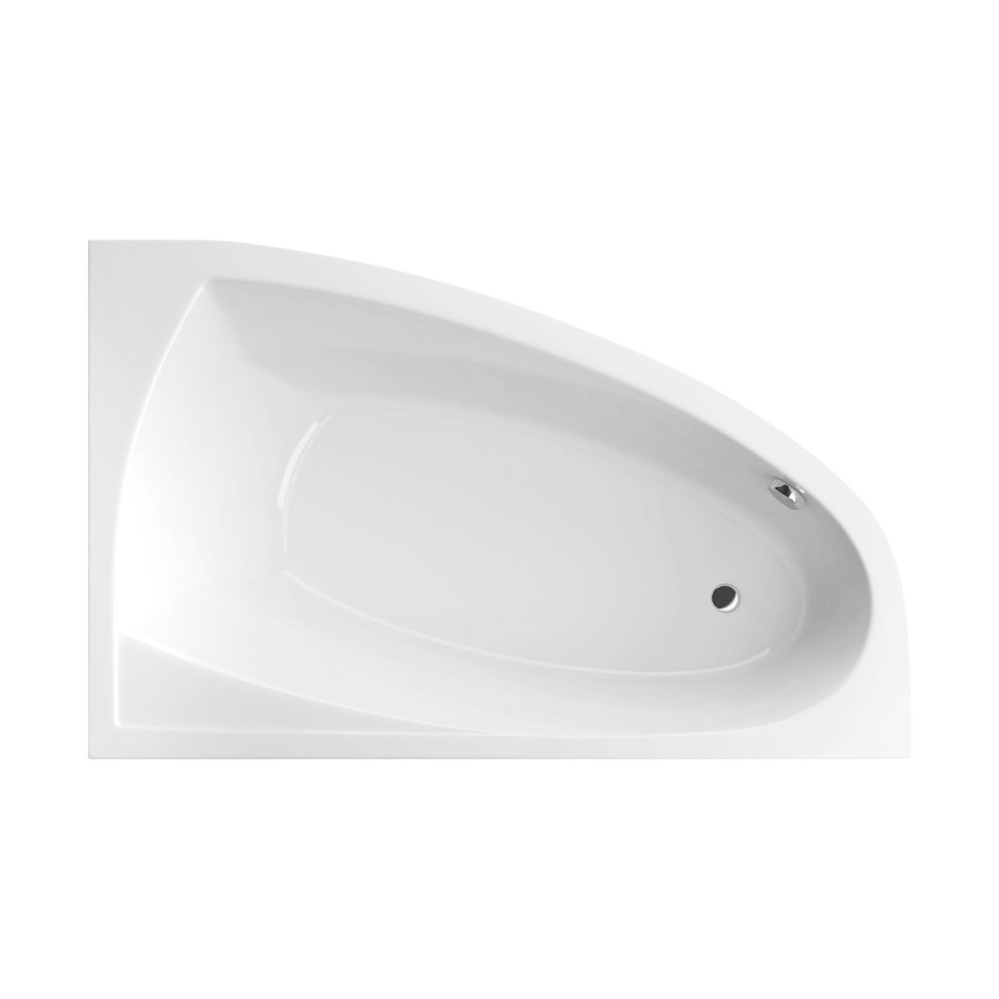Wanna Narożna Prawa 150x95 cm Aquaria Comfort Biały Połysk WAEX.AQP15WH Excellent Wanna Narożna Prawa 150x95 cm Aquaria Comfort Biały Połysk WAEX.AQP15WH Excellent
