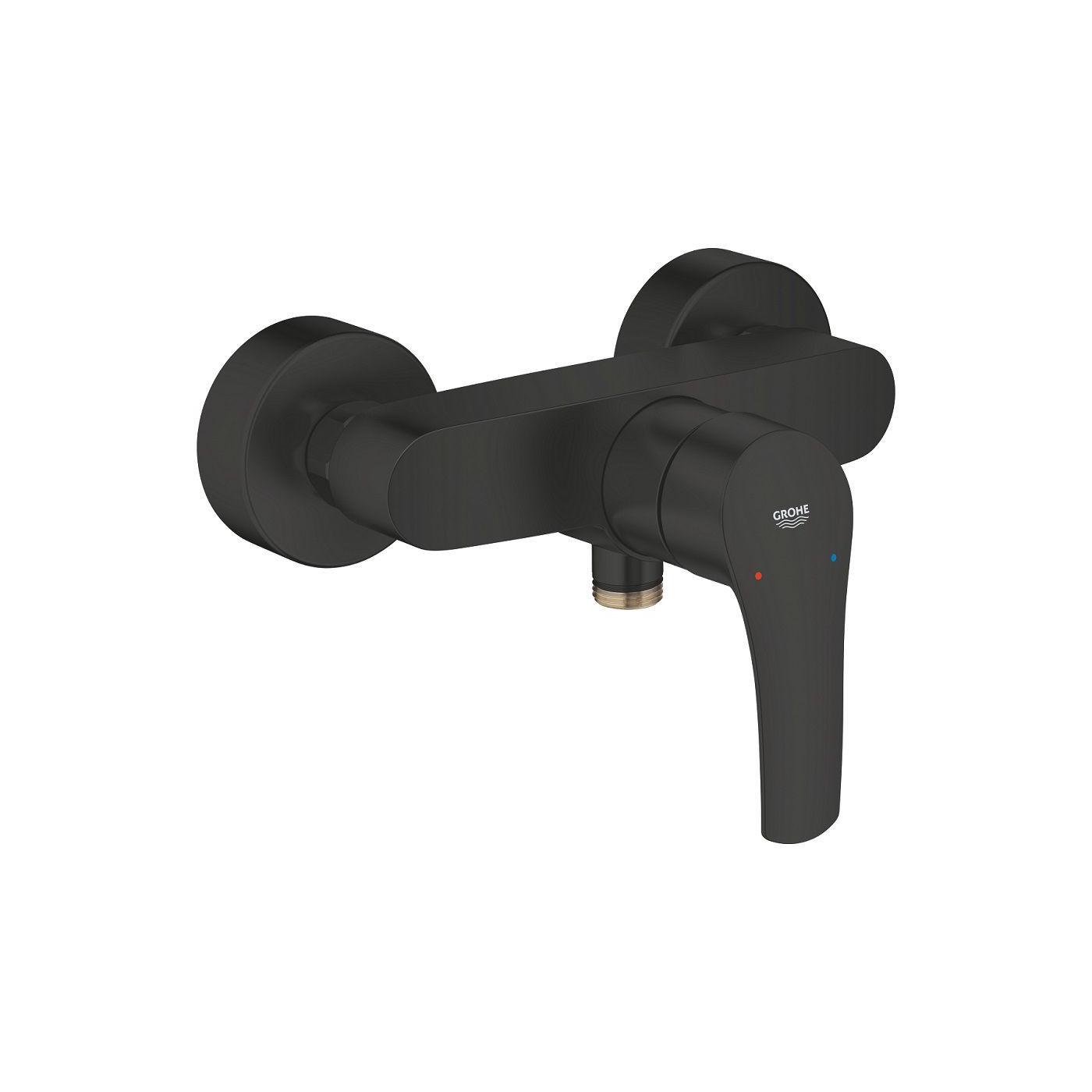 Bateria Prysznicowa Jednouchwytowa Eurosmart Matte Black 335552433 Grohe Bateria Prysznicowa Jednouchwytowa Eurosmart Matte Black 335552433 Grohe