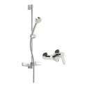 Bateria Natryskowa Z Zestawem Natryskowym Saga Chrom 3966Y Oras Bateria Natryskowa Z Zestawem Natryskowym Saga Chrom 3966Y Oras