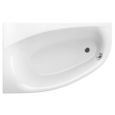 Wanna Narożna Lewa 170x110 cm Kameleon Biały Połysk WAEX.KML17WH Excellent