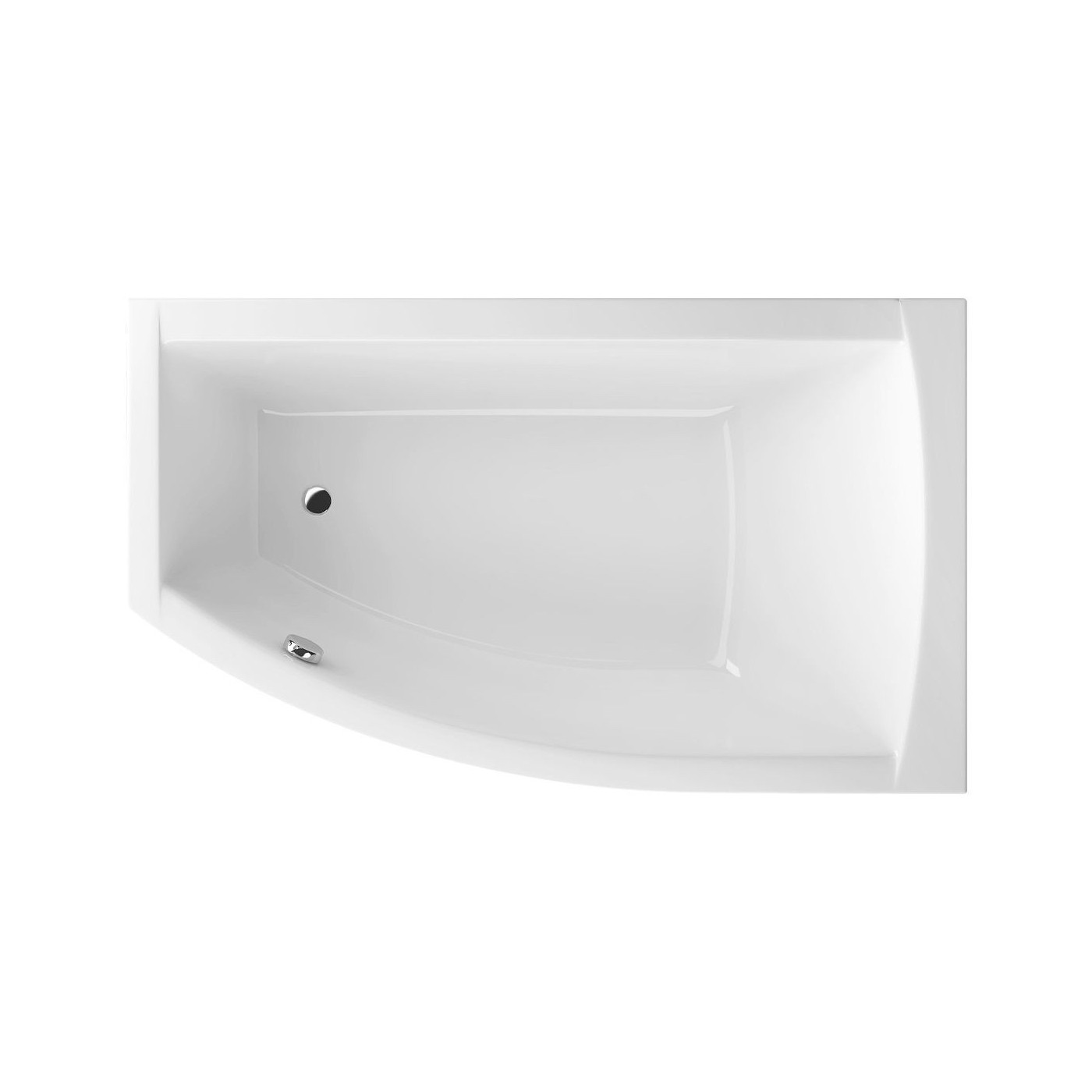 Wanna Narożna Prawa 150x85 cm Magnus Biały Połysk WAEX.MGP15WH Excellent Wanna Narożna Prawa 150x85 cm Magnus Biały Połysk WAEX.MGP15WH Excellent
