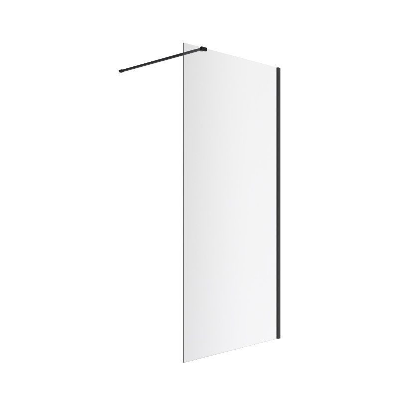 Ścianka Prysznicowa Walk-In 120x200 cm Vidoq Czarny Mat KAEX.1506.1200.LP.BL Excellent Ścianka Prysznicowa Walk-In 120x200 cm Vidoq Czarny Mat KAEX.1506.1200.LP.BL Excellent