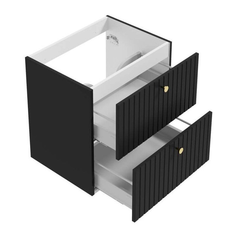 Zestaw Szafka I Umywalka Rio Czarny Mat ZESTAW-RIO-31 Emporia Zestaw Szafka I Umywalka Rio Czarny Mat ZESTAW-RIO-31 Emporia