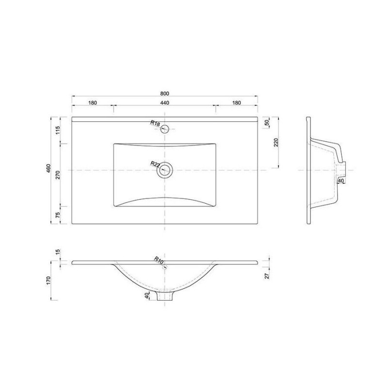 Zestaw Szafka I Umywalka Rio Czarny Mat ZESTAW-RIO-31 Emporia Zestaw Szafka I Umywalka Rio Czarny Mat ZESTAW-RIO-31 Emporia