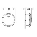Zestaw Napełniający Odpływowy I Przelewowy Do Wanien Talentofill Matte Black 199522430 Grohe Zestaw Napełniający Odpływowy I Przelewowy Do Wanien Talentofill Matte Black 199522430 Grohe