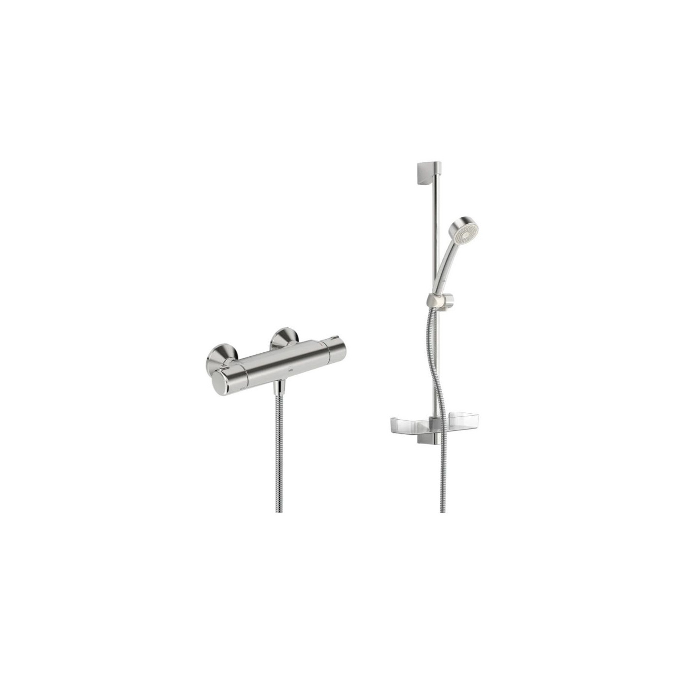 Bateria Natryskowa Z Zestawem Natryskowym Nova Chrom 7452U Oras Bateria Natryskowa Z Zestawem Natryskowym Nova Chrom 7452U Oras