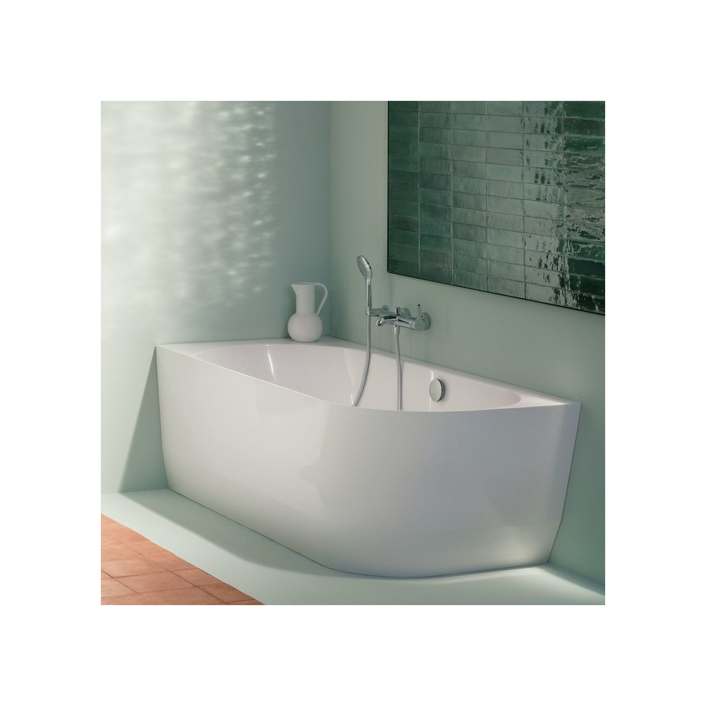 Wanna Narożna Lewa Corner 1800x800 mm Pro Biały H2449560000001 Laufen Wanna Narożna Lewa Corner 1800x800 mm Pro Biały H2449560000001 Laufen