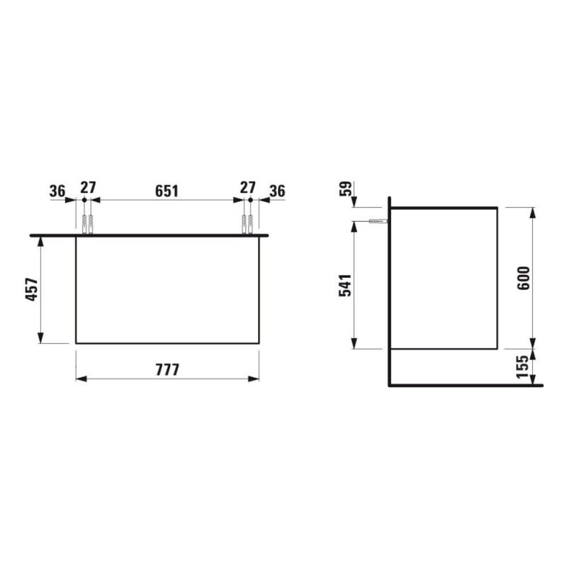 Szafka Z Blatem 800 Bez Otworu Pod Umywalkę Szuflady Push-Open The New Classic Biały Połysk H4060160856311 Laufen Szafka Z Blatem 800 Bez Otworu Pod Umywalkę Szuflady Push-Open The New Classic Biały Połysk H4060160856311 Laufen