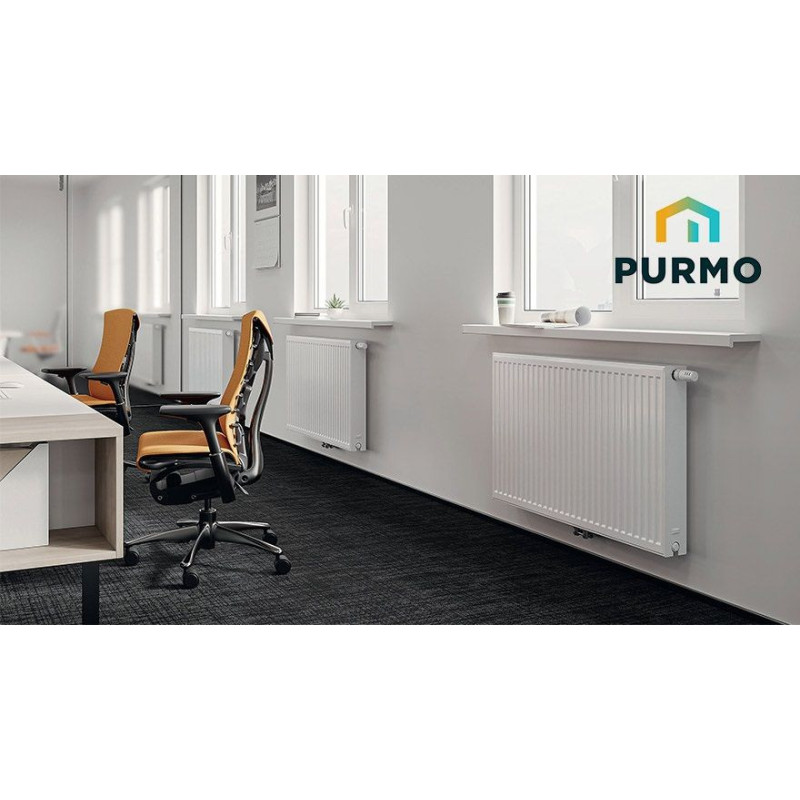 Grzejnik Stalowy Płytowy Z Podłączeniem Dolnym Ventil Compact CV22 400x800 mm Biały RAL9016 F072204008011300 Purmo Grzejnik Stalowy Płytowy Z Podłączeniem Dolnym Ventil Compact CV22 400x800 mm Biały RAL9016 F072204008011300 Purmo