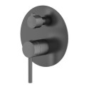 Bateria Prysznicowo-Wannowa Podtynkowa Z Boxem 2-Wyjściowym Fly Gun Metal 03042BN Emporia Bateria Prysznicowo-Wannowa Podtynkowa Z Boxem 2-Wyjściowym Fly Gun Metal 03042BN Emporia