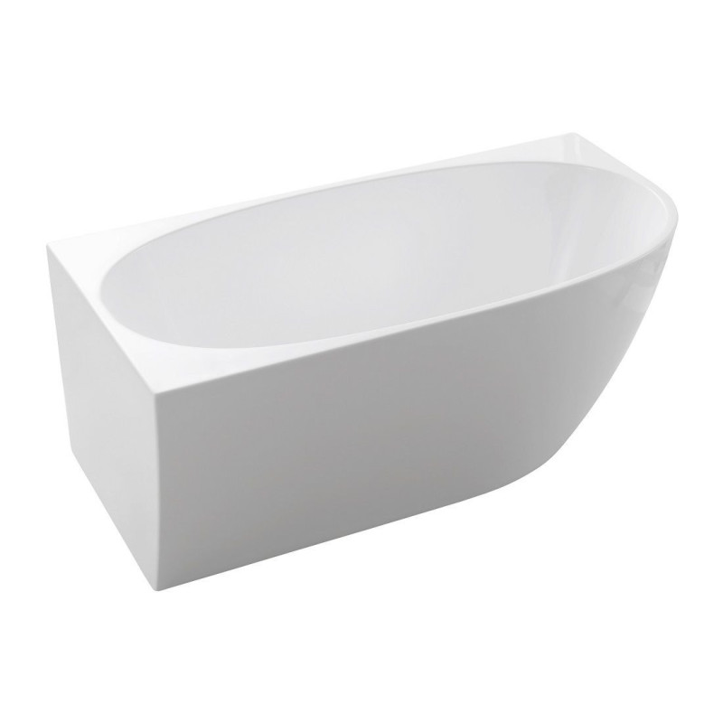 Wanna Wolnostojąca Narożna Lewa Neris 1500x750x560 mm Biały 31503150L Bevisa Wanna Wolnostojąca Narożna Lewa Neris 1500x750x560 mm Biały 31503150L Bevisa