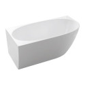 Wanna Wolnostojąca Narożna Lewa Neris 1700x810x560 mm Biały 31503170L Bevisa Wanna Wolnostojąca Narożna Lewa Neris 1700x810x560 mm Biały 31503170L Bevisa
