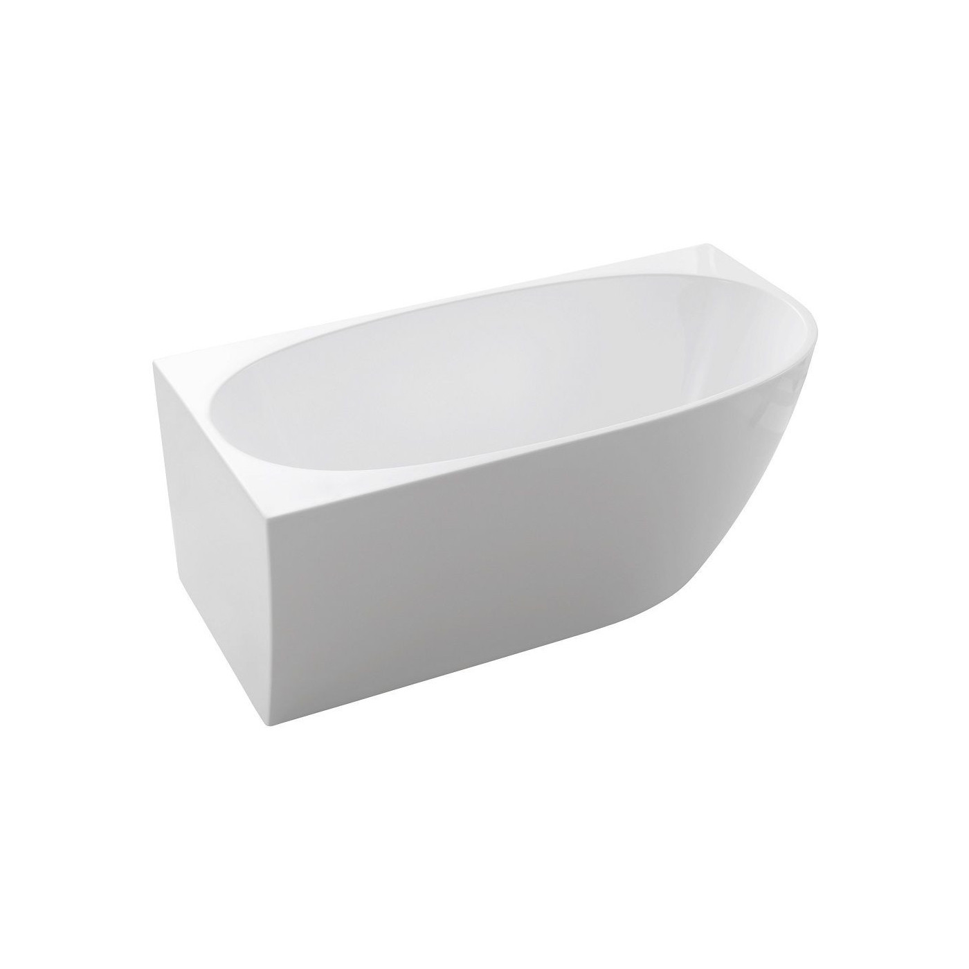 Wanna Wolnostojąca Narożna Lewa Neris 1700x810x560 mm Biały 31503170L Bevisa Wanna Wolnostojąca Narożna Lewa Neris 1700x810x560 mm Biały 31503170L Bevisa