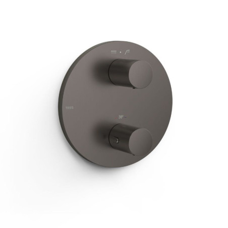 Bateria Prysznicowa Podtynkowa Therm-Box Study Grafit 26225001GR Tres