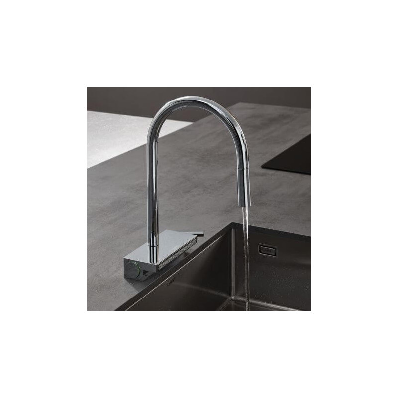 Bateria Kuchenna Aquano Select Z Wyciąganą Wylewką Chrom 73837000 Hansgrohe Bateria Kuchenna Aquano Select Z Wyciąganą Wylewką Chrom 73837000 Hansgrohe