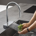 Bateria Kuchenna Aquano Select Z Wyciąganą Wylewką Chrom 73837000 Hansgrohe Bateria Kuchenna Aquano Select Z Wyciąganą Wylewką Chrom 73837000 Hansgrohe
