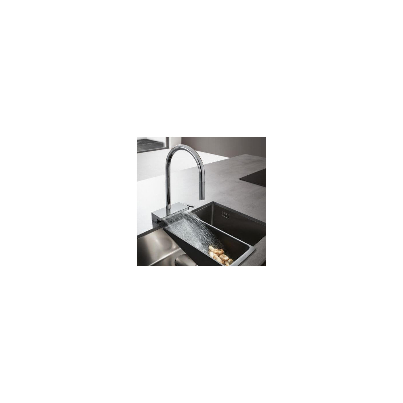Bateria Kuchenna Aquano Select Z Wyciąganą Wylewką Chrom 73837000 Hansgrohe Bateria Kuchenna Aquano Select Z Wyciąganą Wylewką Chrom 73837000 Hansgrohe