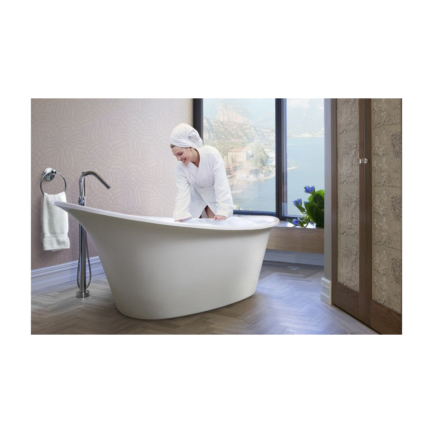 Wanna Wolnostojąca Euphoria Classic White 178x88 Ravon Wanna Wolnostojąca Euphoria Classic White 178x88 Ravon