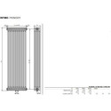 Grzejnik Ritmo VB-2K/65 0450x1800 9005 Czarny 113690450180000999005-0000 Vasco Grzejnik Ritmo VB-2K/65 0450x1800 9005 Czarny 113690450180000999005-0000 Vasco