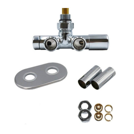 Zestaw Regulacyjny Zintegrowany Z Rurką Zanurzeniową Unico Lewy Chrom A000M875A002/L(PEX) Varioterm