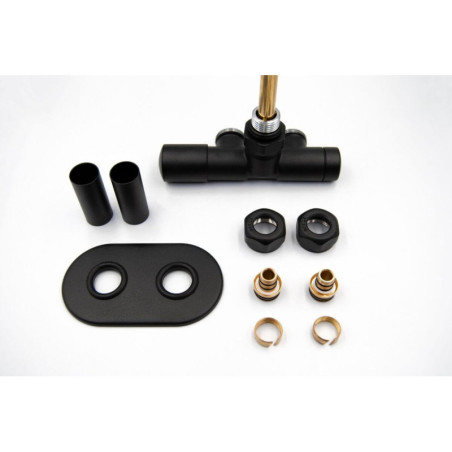 Zestaw Regulacyjny Zintegrowany Z Rurką Zanurzeniową Unico Prawy Czarny A000M875A024/P(PEX) Varioterm