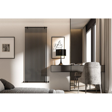 Grzejnik Sax Nero Satinato 16x150 cm Irsap