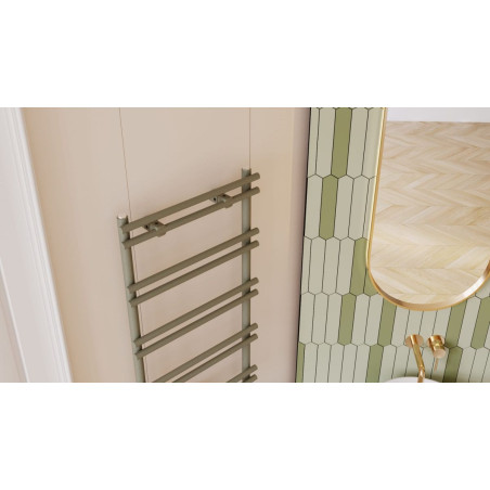 Grzejnik Łazienkowy Minimo 1265x500 Czarny Mat MINP12650500S040 Luxrad