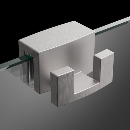 Wieszak Do Mocowania Na Szkle Szczotkowany Nikiel WR-091 Radaway