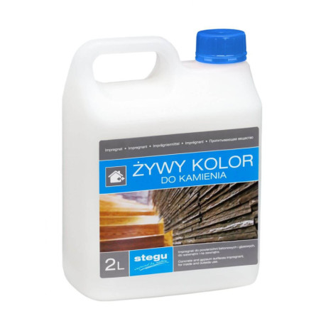 Żywy Kolor do Kamienia 2L Impregnat Stegu