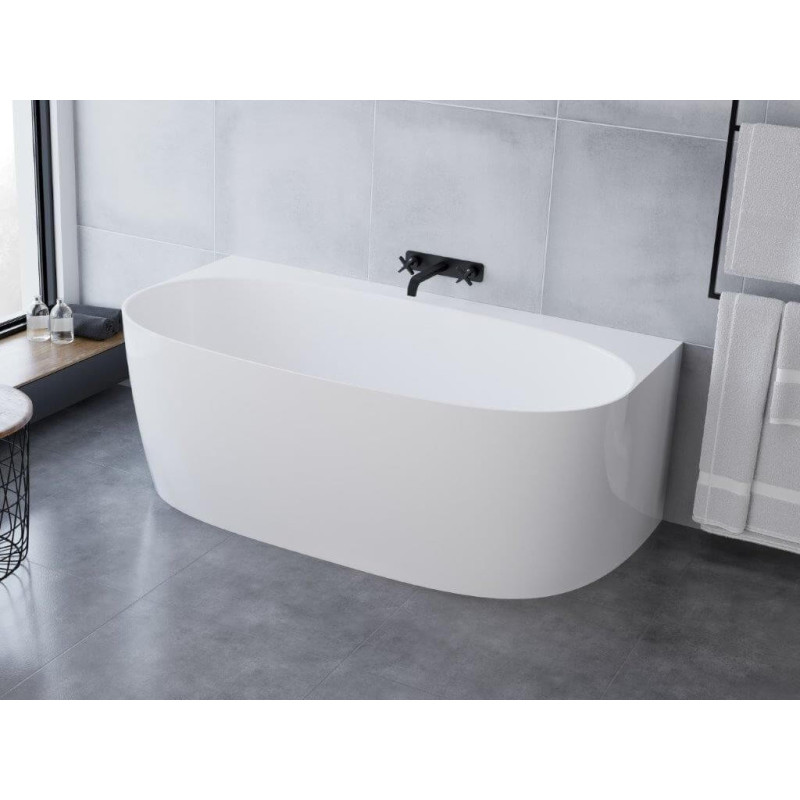 Wanna Wolnostojąca Przyścienna 0052 1580 Snow White 158x86 Marmite Wanna Wolnostojąca Przyścienna 0052 1580 Snow White 158x86 Marmite