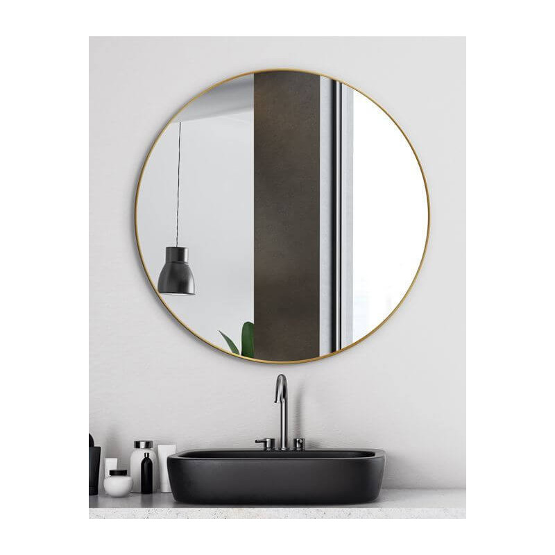 Lustro Scandinavian Delicate 85 cm Miedziany Ruke Lustro Scandinavian Delicate 85 cm Miedziany Ruke