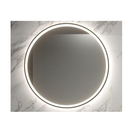 Lustro Lupe Plus Barwa Neutralna 80 cm Czarny Bez Włącznika MCJ