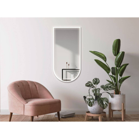 Lustro Led Modern Portan 50x150 Ruke