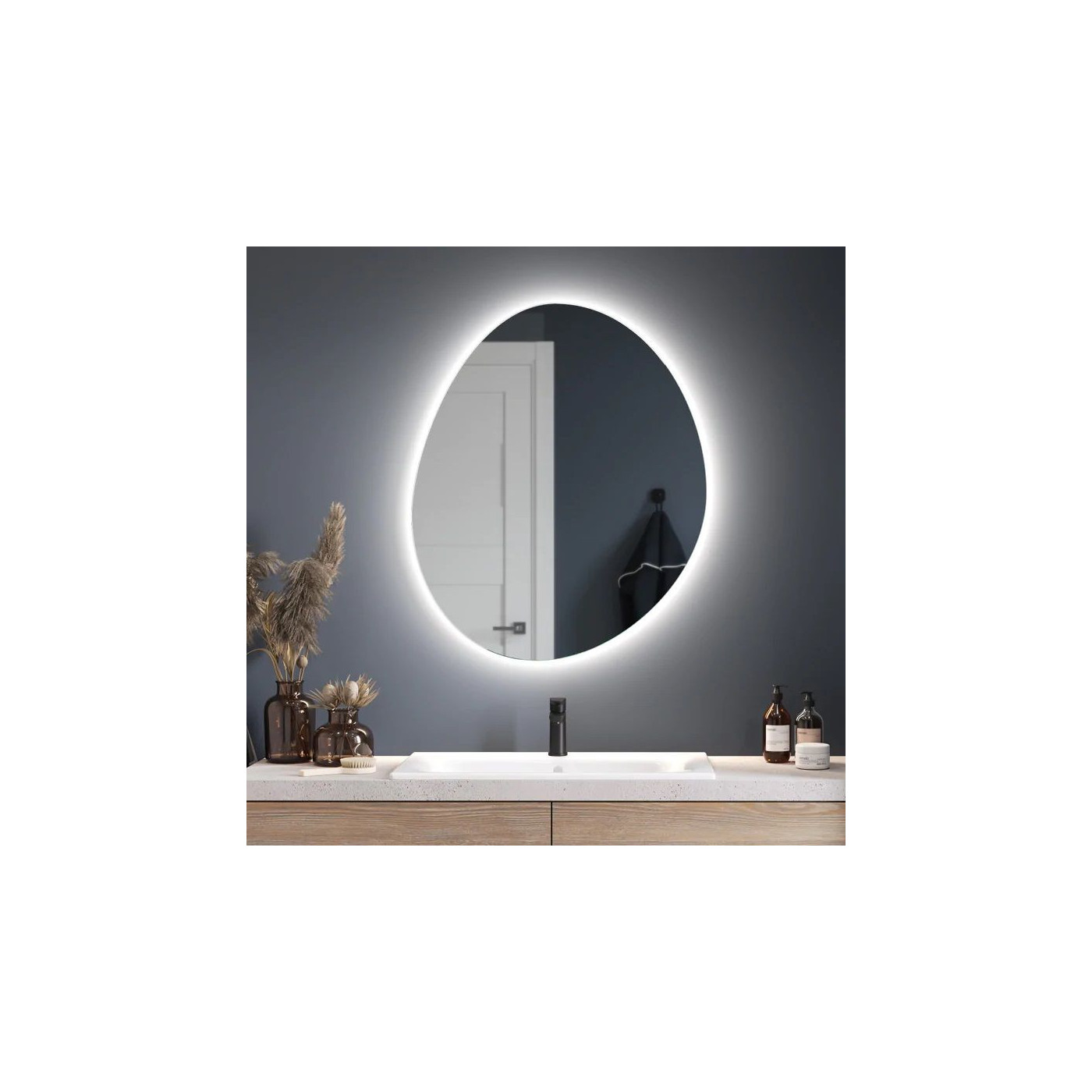 Lustro Vaillent LED Ambiente 80x97,3 Ruke Lustro Vaillent LED Ambiente 80x97,3 Ruke