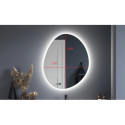 Lustro Vaillent LED Ambiente 80x97,3 Ruke Lustro Vaillent LED Ambiente 80x97,3 Ruke