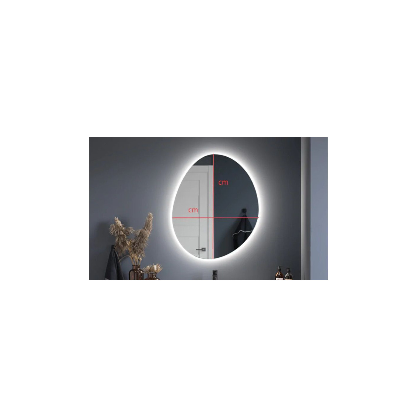Lustro Vaillent LED Ambiente 80x97,3 Ruke Lustro Vaillent LED Ambiente 80x97,3 Ruke