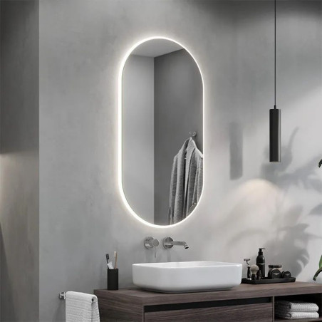 Lustro Z Podświetleniem LED Koria Acrylic Edge 50x100 Ruke