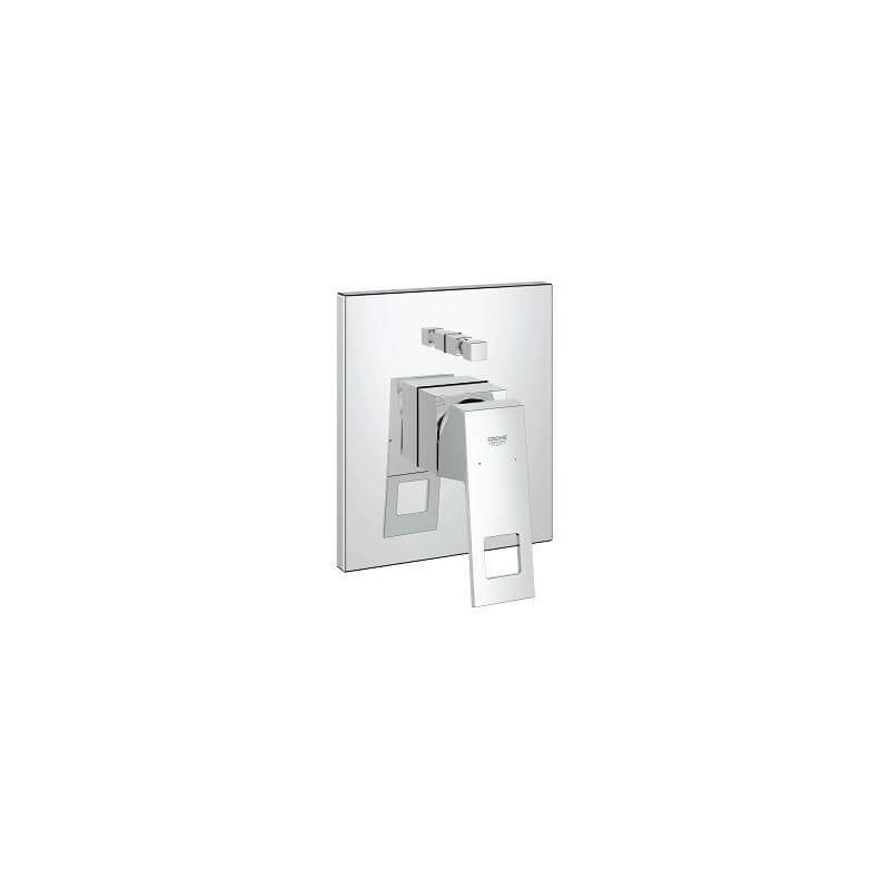 Jednouchwytowa Bateria Wannowa Eurocube 19896000 Grohe Jednouchwytowa Bateria Wannowa Eurocube 19896000 Grohe