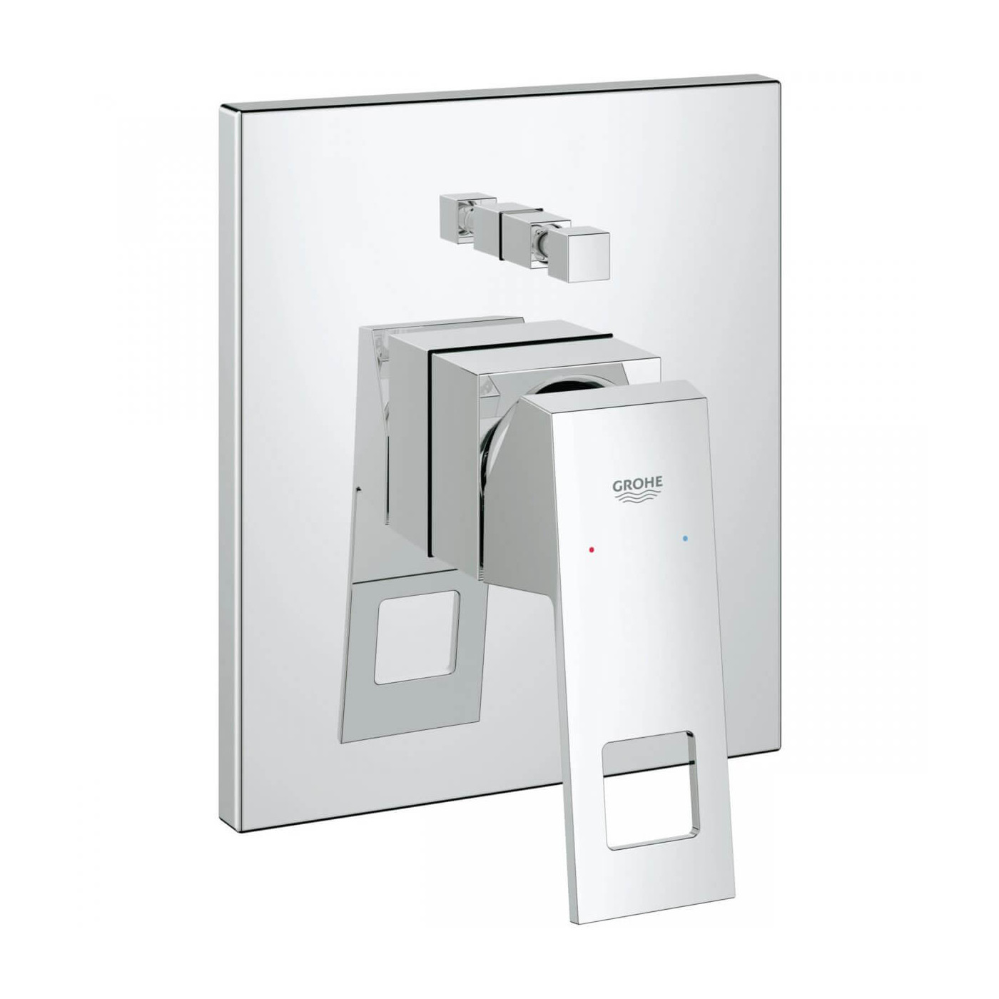 Jednouchwytowa Bateria Wannowa Eurocube 19896000 Grohe Jednouchwytowa Bateria Wannowa Eurocube 19896000 Grohe