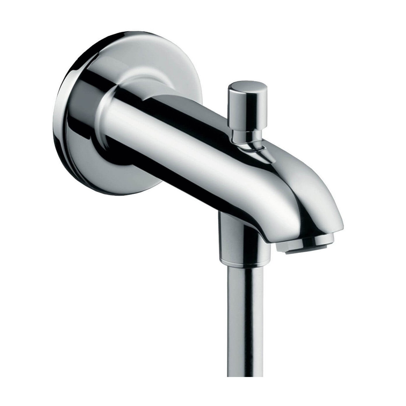Wylewka Wannowa 152mm Z Przełącznikiem 13423000 Hansgrohe Wylewka Wannowa 152mm Z Przełącznikiem 13423000 Hansgrohe