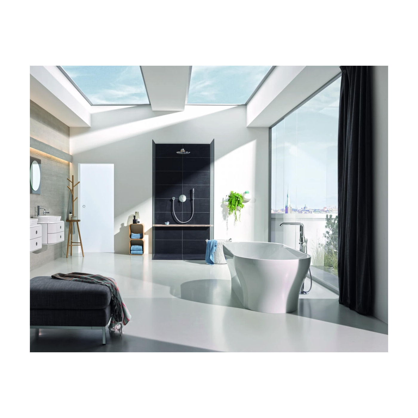 Bateria Wannowa Stojąca Essence New 23491001 Grohe Bateria Wannowa Stojąca Essence New 23491001 Grohe