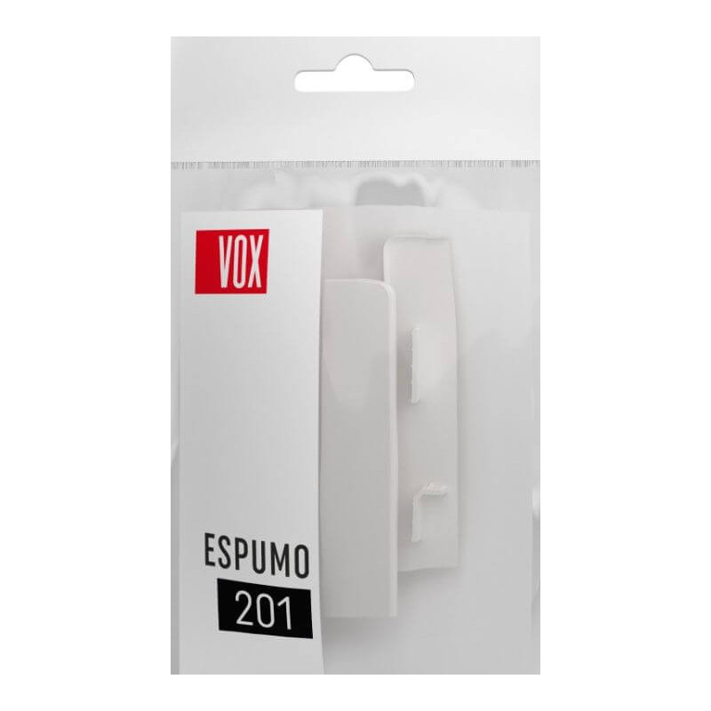 Zaślepka Do Listew Przypodłogowych Espumo 201 Biały Komplet L+P VOX Zaślepka Do Listew Przypodłogowych Espumo 201 Biały Komplet L+P VOX