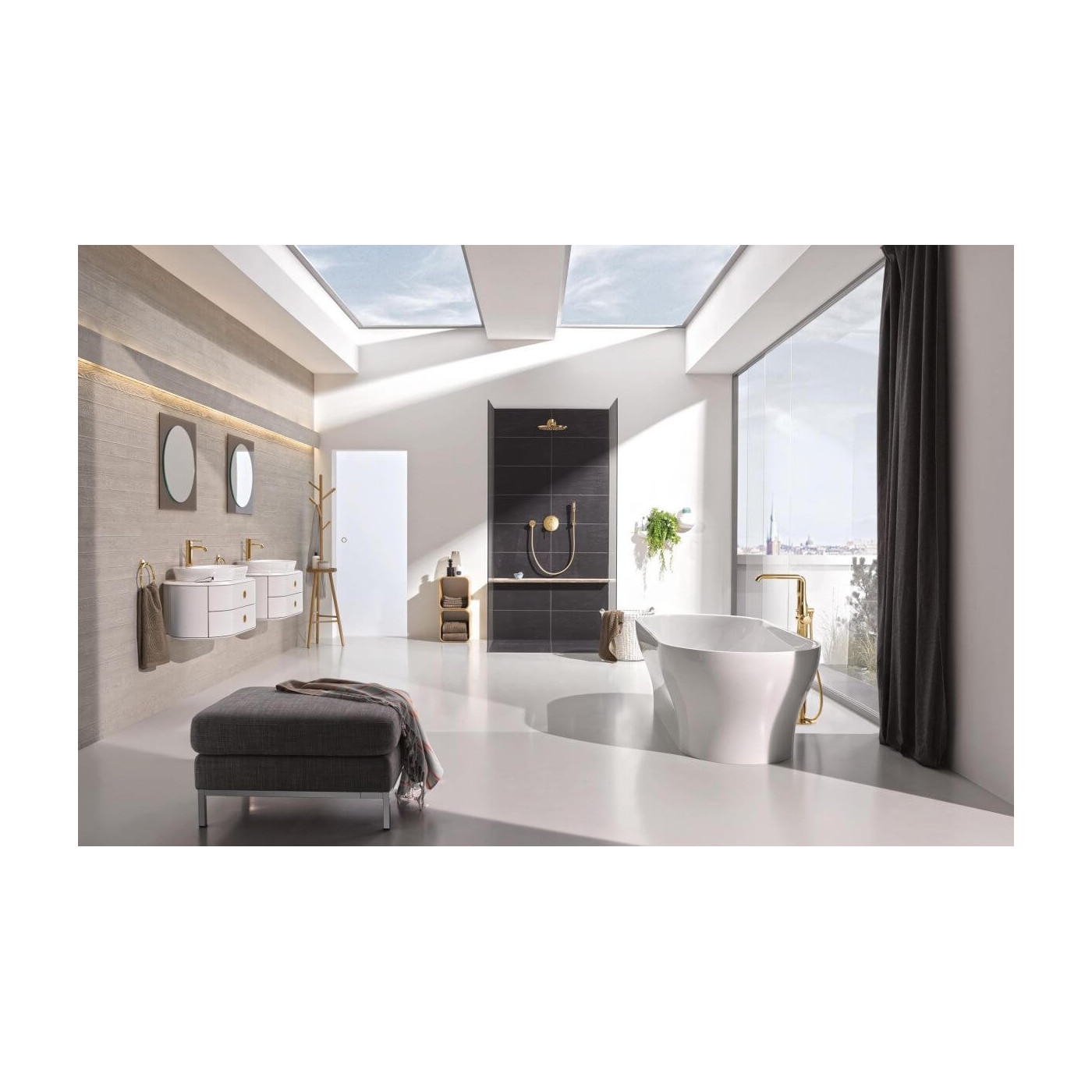 Bateria Wannowa Essence Cool Sunrise 25248GL1 Grohe Bateria Wannowa Essence Cool Sunrise 25248GL1 Grohe