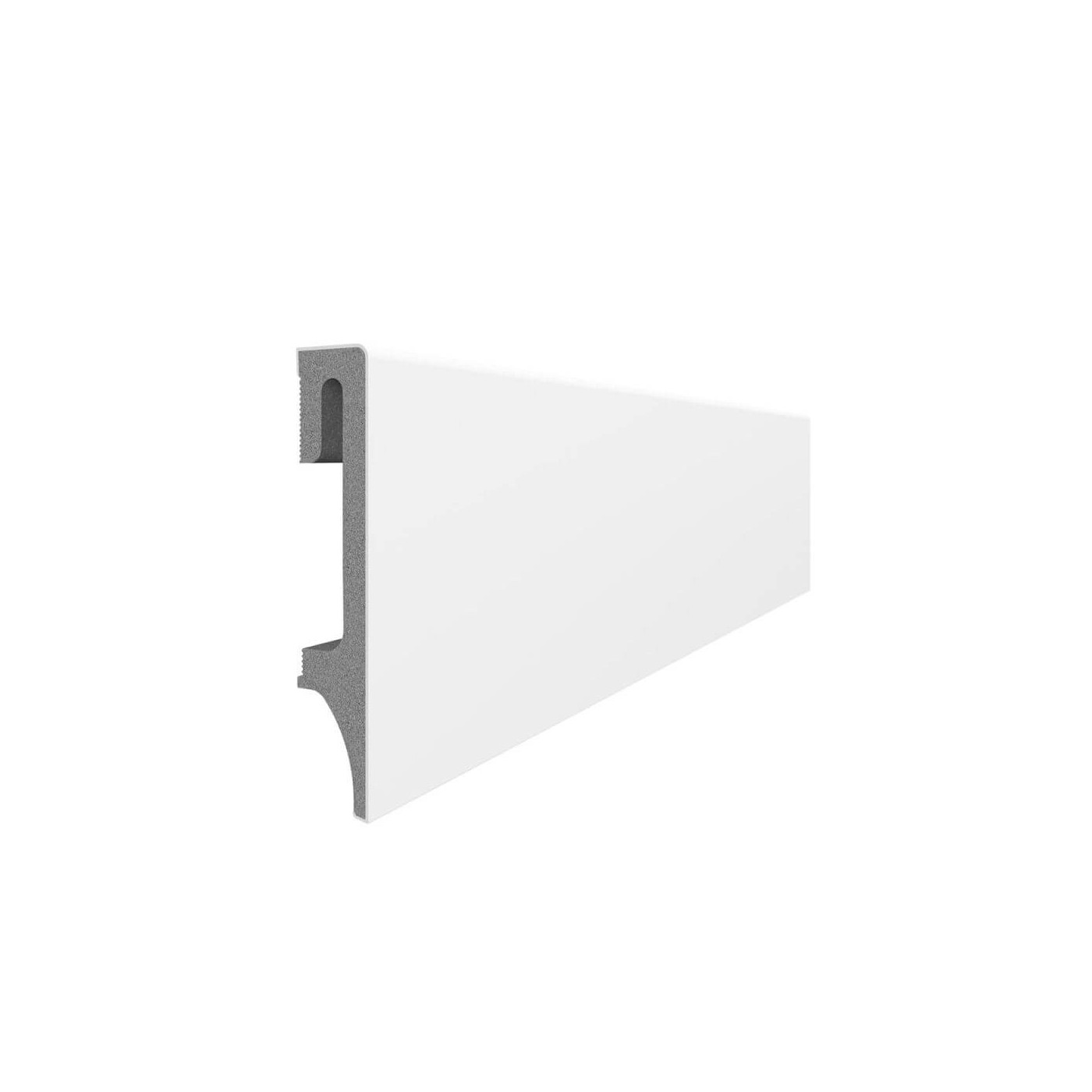 Listwa Przypodłogowa PCV Espumo ESP201 Biały 80x16x2400 mm Vox Listwa Przypodłogowa PCV Espumo ESP201 Biały 80x16x2400 mm Vox